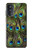 S1965 Peacock Feather Case For Motorola Moto G52, G82 5G