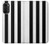 S2297 Black and White Vertical Stripes Case For Motorola Moto G52, G82 5G