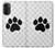 S2355 Paw Foot Print Case For Motorola Moto G52, G82 5G