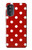 S2951 Red Polka Dots Case For Motorola Moto G52, G82 5G