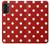 S2951 Red Polka Dots Case For Motorola Moto G52, G82 5G