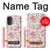 S3095 Vintage Rose Pattern Case For Motorola Moto G52, G82 5G