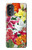 S3205 Retro Art Flowers Case For Motorola Moto G52, G82 5G