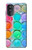 S3235 Watercolor Mixing Case For Motorola Moto G52, G82 5G