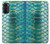 S3414 Green Snake Scale Graphic Print Case For Motorola Moto G52, G82 5G