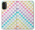 S3499 Colorful Heart Pattern Case For Motorola Moto G52, G82 5G