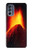 S0745 Volcano Lava Case For Motorola Moto G62 5G