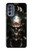 S1027 Hardcore Metal Skull Case For Motorola Moto G62 5G