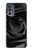 S1598 Black Rose Case For Motorola Moto G62 5G
