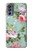 S2178 Flower Floral Art Painting Case For Motorola Moto G62 5G