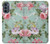 S2178 Flower Floral Art Painting Case For Motorola Moto G62 5G