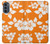 S2245 Hawaiian Hibiscus Orange Pattern Case For Motorola Moto G62 5G