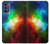 S2312 Colorful Rainbow Space Galaxy Case For Motorola Moto G62 5G