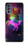 S2486 Rainbow Unicorn Nebula Space Case For Motorola Moto G62 5G