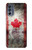 S2490 Canada Maple Leaf Flag Texture Case For Motorola Moto G62 5G