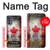 S2490 Canada Maple Leaf Flag Texture Case For Motorola Moto G62 5G