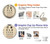 S2502 Eye Exam Chart Decorative Decoupage Poster Case For Motorola Moto G62 5G