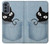 S2641 Pocket Black Cat Case For Motorola Moto G62 5G