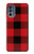 S2931 Red Buffalo Check Pattern Case For Motorola Moto G62 5G