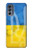 S3006 Ukraine Football Soccer Case For Motorola Moto G62 5G