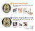 S3144 Antique Bracket Clock Case For Motorola Moto G62 5G