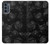 S3153 Black Roses Case For Motorola Moto G62 5G