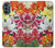 S3205 Retro Art Flowers Case For Motorola Moto G62 5G