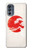 S3237 Waves Japan Flag Case For Motorola Moto G62 5G