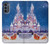 S3282 Santa Xmas Castle Case For Motorola Moto G62 5G