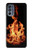 S3379 Fire Frame Case For Motorola Moto G62 5G