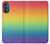 S3698 LGBT Gradient Pride Flag Case For Motorola Moto G62 5G