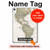 S0604 World Map Hard Case For iPad 10.9 (2025,2022)