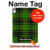 S2373 Tartan Green Pattern Hard Case For iPad 10.9 (2025,2022)