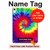 S2884 Tie Dye Swirl Color Hard Case For iPad 10.9 (2022)