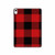 S2931 Red Buffalo Check Pattern Hard Case For iPad 10.9 (2025,2022)