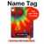 S2985 Colorful Tie Dye Texture Hard Case For iPad 10.9 (2025,2022)