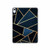 S3479 Navy Blue Graphic Art Hard Case For iPad 10.9 (2025,2022)