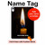 S3530 Buddha Candle Burning Hard Case For iPad 10.9 (2025,2022)