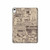 S3819 Retro Vintage Paper Hard Case For iPad 10.9 (2022)