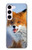 S0417 Fox Case For Samsung Galaxy S23