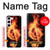 S0493 Music Note Burn Case For Samsung Galaxy S23