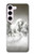 S0933 White Horses Case For Samsung Galaxy S23