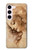 S1045 Leonardo da Vinci Woman's Head Case For Samsung Galaxy S23