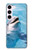 S1291 Dolphin Case For Samsung Galaxy S23