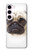 S1852 Pug Dog Case For Samsung Galaxy S23