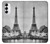 S2350 Old Paris Eiffel Tower Case For Samsung Galaxy S23