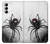 S2386 Black Widow Spider Case For Samsung Galaxy S23