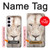 S2399 White Lion Face Case For Samsung Galaxy S23