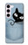 S2641 Pocket Black Cat Case For Samsung Galaxy S23