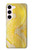 S2713 Yellow Snake Skin Graphic Printed Case For Samsung Galaxy S23